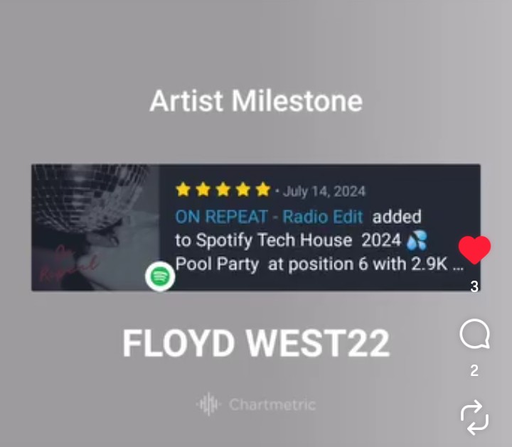FLOYD WEST22 chart receipt
